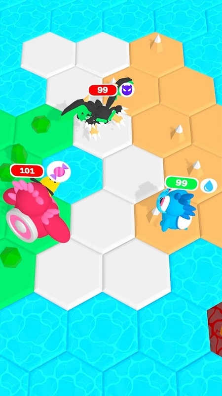 Hexa Mobs screenshot 2