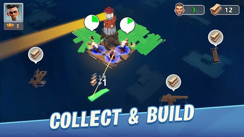Raft War Survival screenshot 4