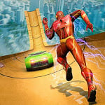 Super Speed Hero Mega Ramp Racing Stunts screenshot 1