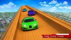 Super Speed Hero Mega Ramp Racing Stunts screenshot 3