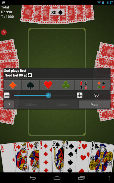BeloteAndr Free screenshot 3