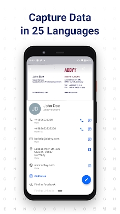 Business Card Reader – Business Card Scanner 4.25.3.7 Screenshot 2
