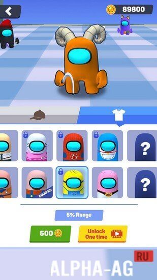 MOD APK Bigger.io: Imposter vs Zombie screenshot 2