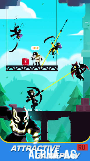 Stick Heroes: Arrow Master screenshot 5