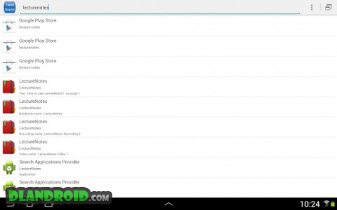 TabletSearch screenshot 1