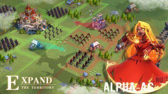 Взломанная Dance with Dragons: Throne War screenshot 3