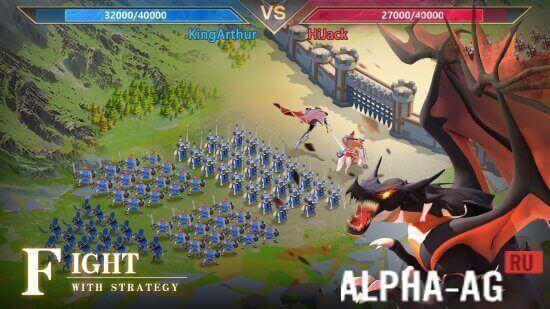 Взломанная Dance with Dragons: Throne War screenshot 4