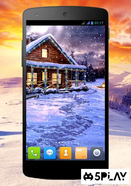 Winter Holiday Live Wallpaper