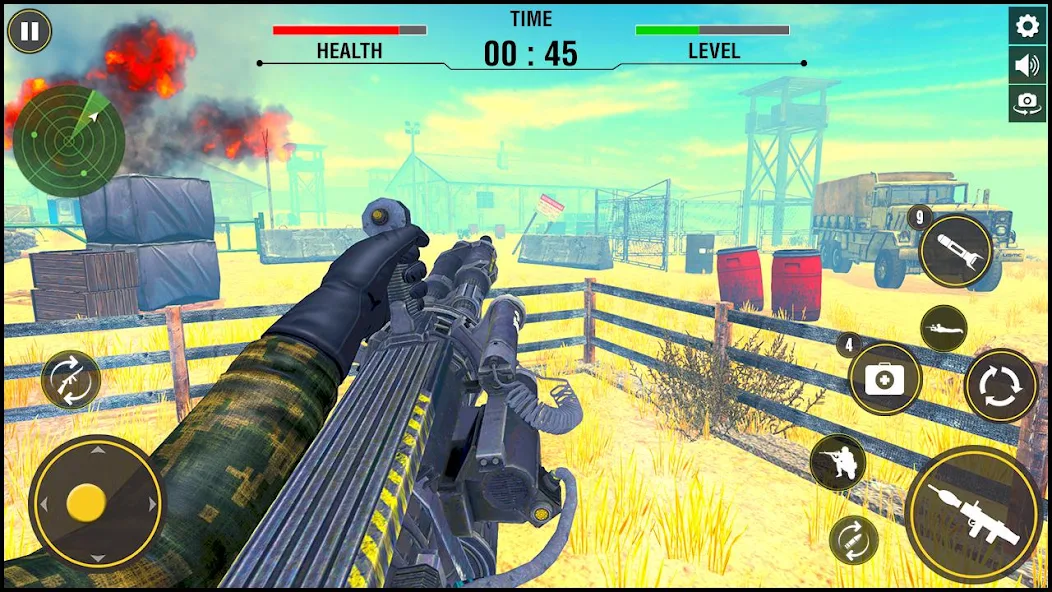 Military Gunner Guns War screenshot 5