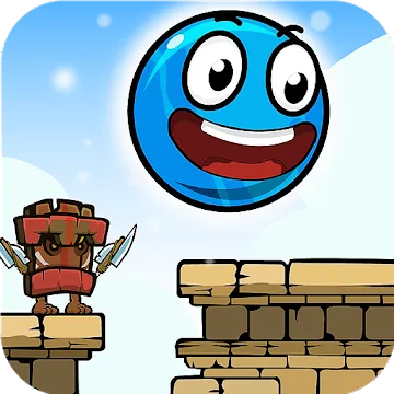 Blue Ball 11: Bounce Ball Adventure Screenshot 1
