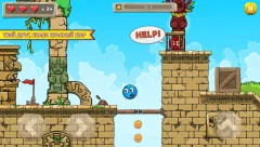 Blue Ball 11: Bounce Ball Adventure Screenshot 3