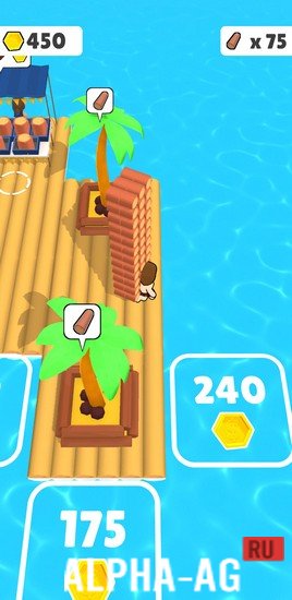 Hacked Raft Life screenshot 2