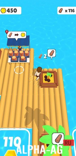Hacked Raft Life screenshot 3