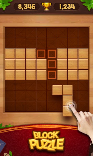 Wood Block Puzzle screenshot 2