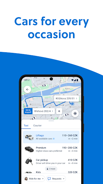 Liftago screenshot 3