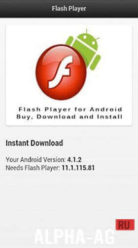 Flash Player для Android screenshot 5