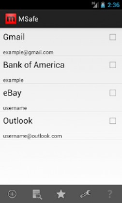 Adora UI screenshot 1