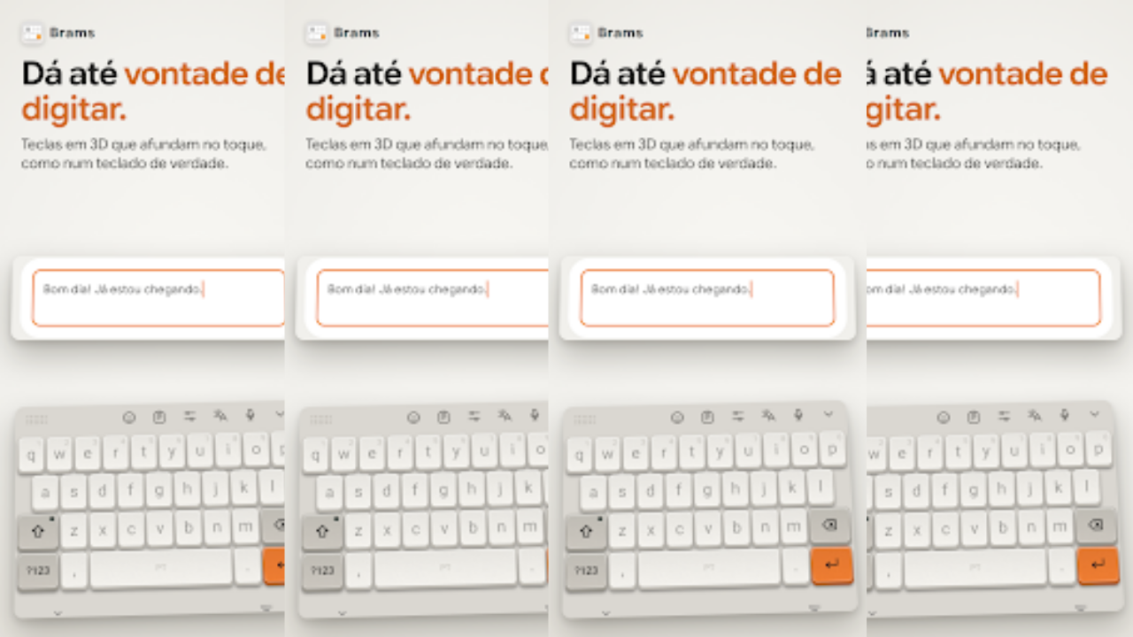 Brams Keyboard screenshot 1