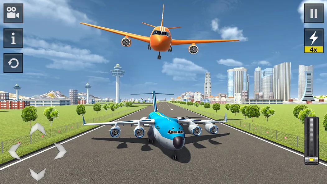 Flying Plane Flight Simulator 3D screenshot 2