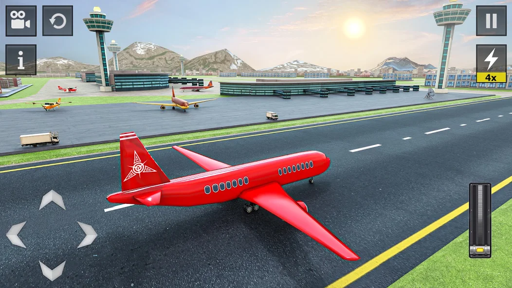 Flying Plane Flight Simulator 3D screenshot 4
