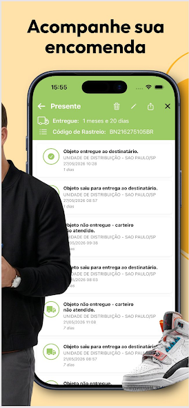 Rastreamento Encomendas screenshot 2