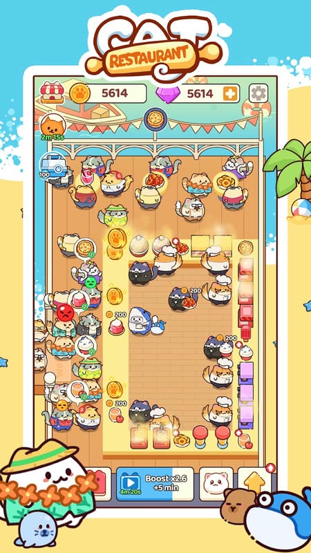 Cat Restaurant: Food Bar Story screenshot 2