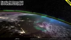 Earth & Moon in HD Gyro 3D PRO screenshot 3