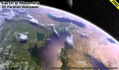 Earth & Moon in HD Gyro 3D PRO screenshot 4
