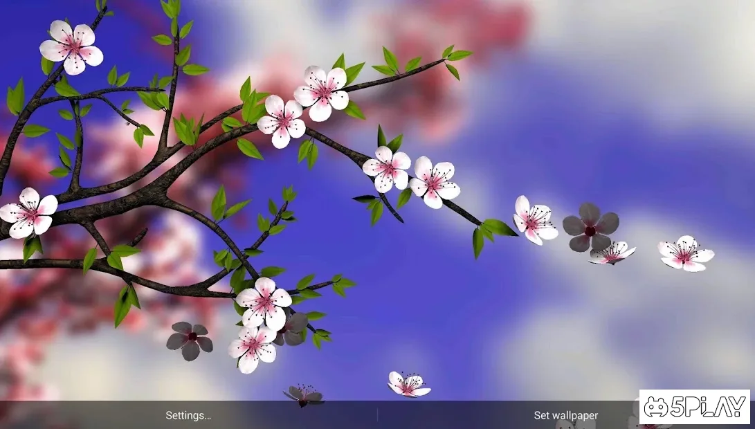 Spring Flowers 3D Parallax Pro