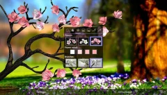 Spring Flowers 3D Parallax Pro screenshot 3