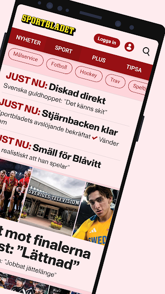 Sportbladet screenshot 2