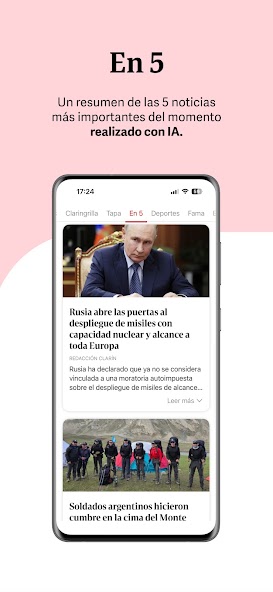 Clarín screenshot 3