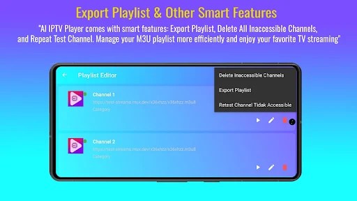 AI IPTV Player screenshot 5