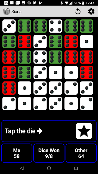 Sixes screenshot 4