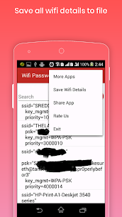Wifi Password Recovery Pro screenshot 3