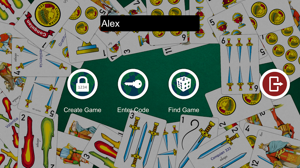 Conquian screenshot 2