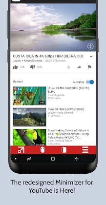 Minimizer for YouTube - Background Music 6.244.186-1 screenshot 1