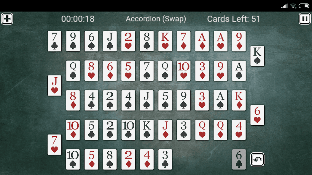 Accordion Solitaire screenshot 3