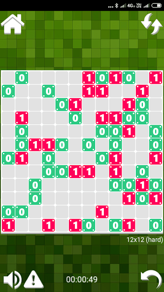 Binairo screenshot 3