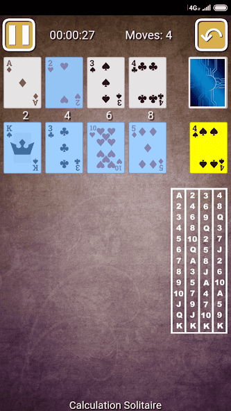 Calculation Solitaire screenshot 3