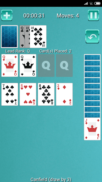 Canfield Solitaire screenshot 3