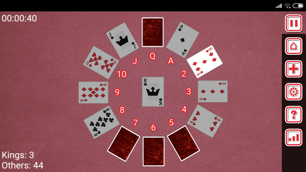 Clock Solitaire screenshot 4