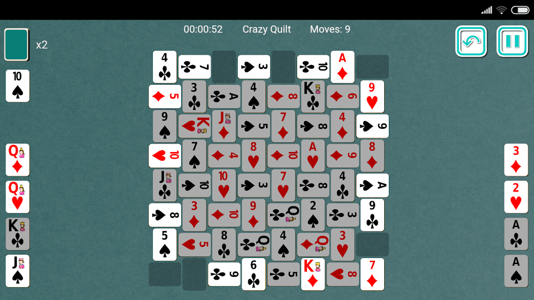 Crazy Quilt Solitaire screenshot 3