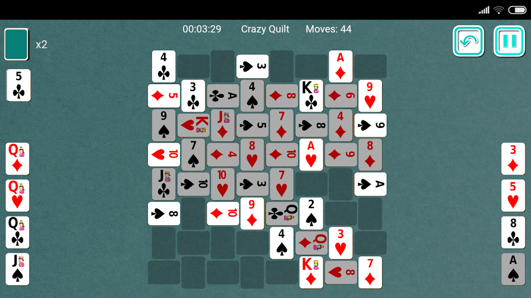 Crazy Quilt Solitaire screenshot 4
