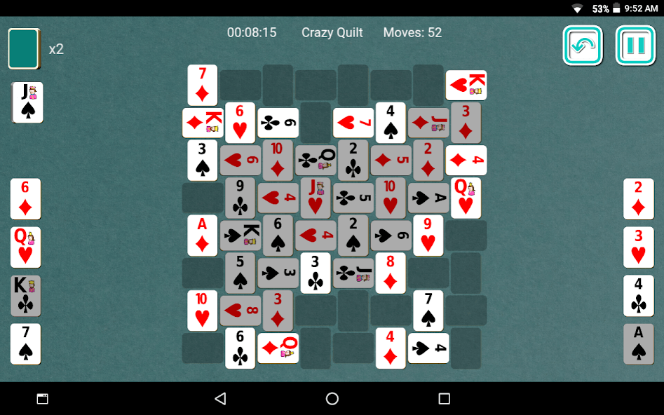 Crazy Quilt Solitaire screenshot 5
