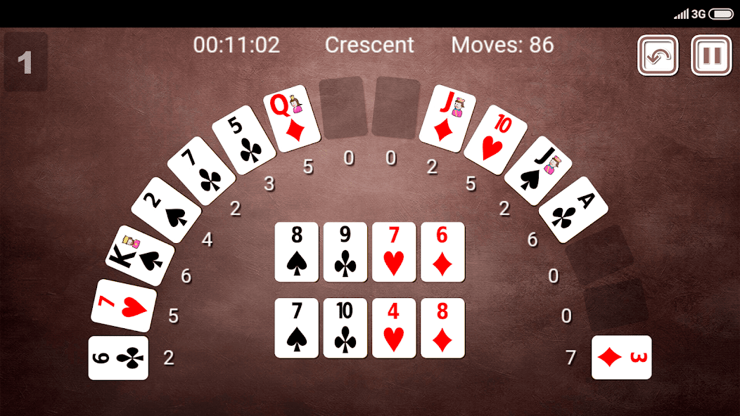 Crescent Solitaire screenshot 4