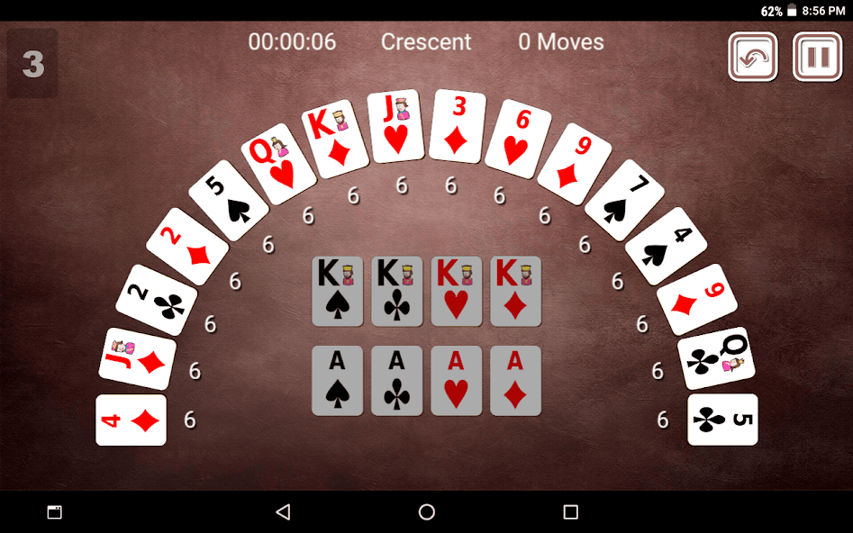 Crescent Solitaire screenshot 5