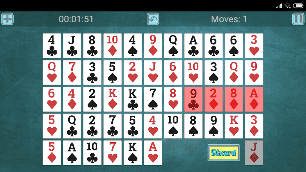 10-20-30 Solitaire screenshot 2