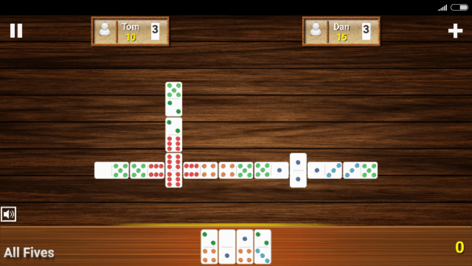 Fives Dominoes screenshot 2