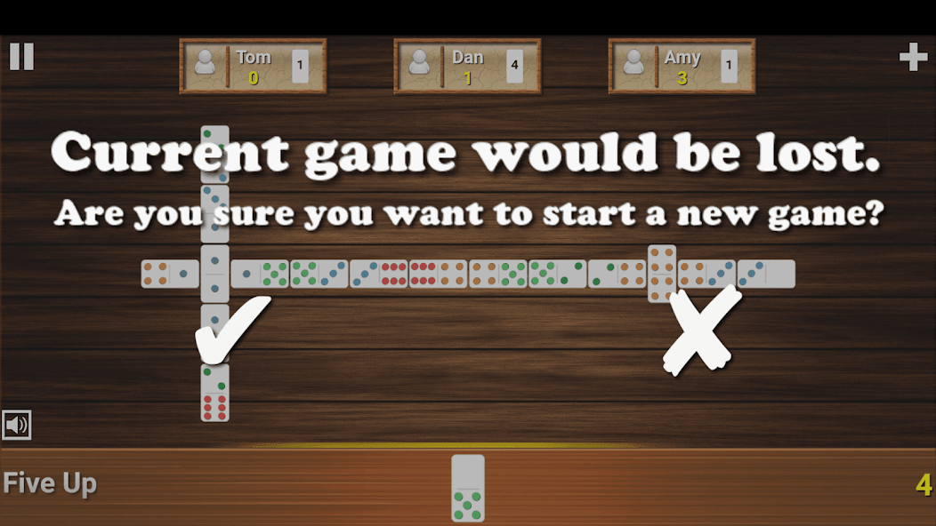Fives Dominoes screenshot 4